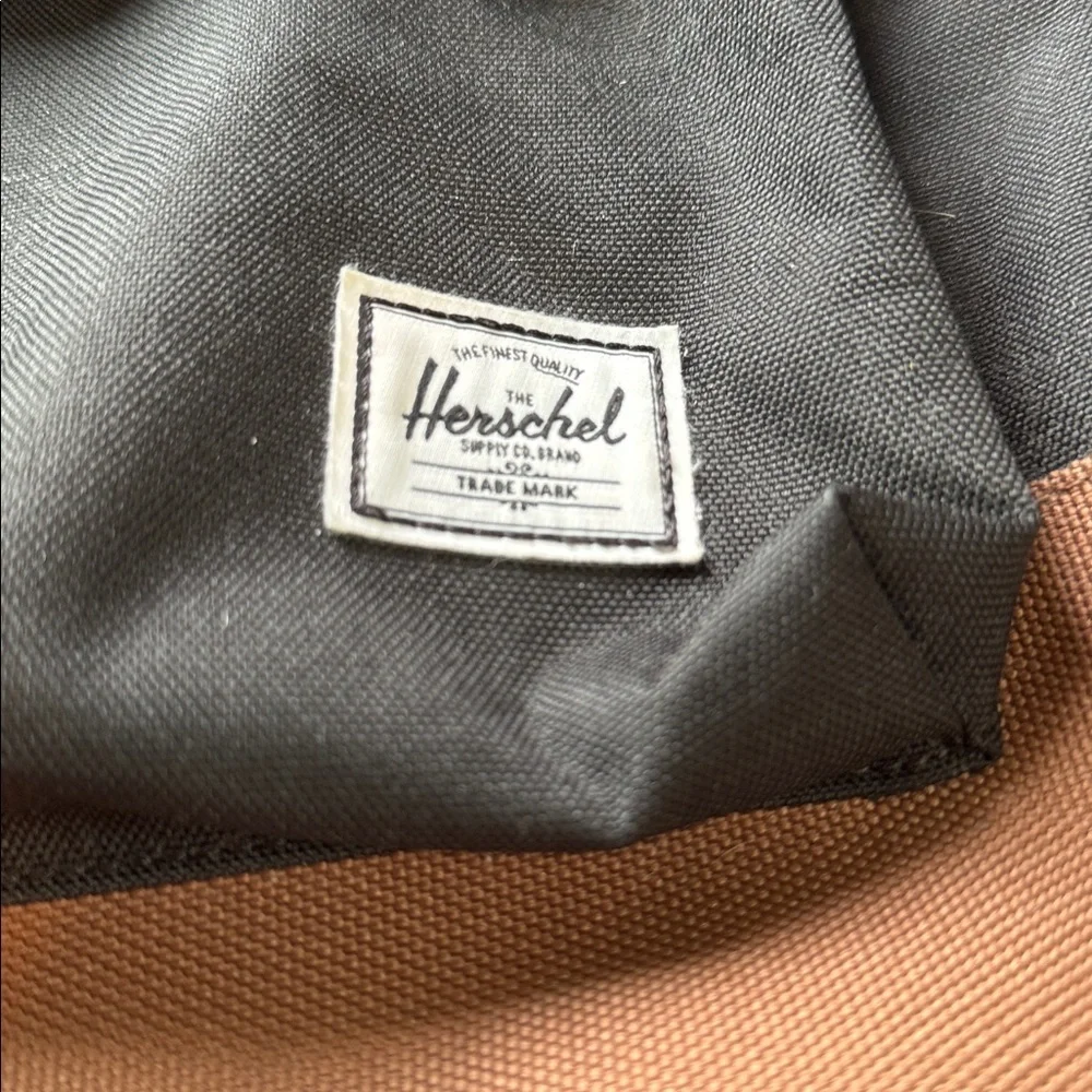 Herschel Supply Company Backpack Heritage Black Black Saddle Brown
